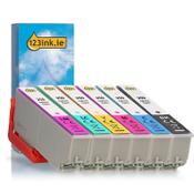 Epson 250 BK/C/M/Y/LC/LM ink cartridge 6-pack (123ink version) image