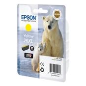 Epson 26XL (T2634) high capacity yellow ink cartridge (original Epson) image
