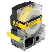 Epson LC-7YBP9 black on pastel-yellow tape, 36mm (original Epson) image