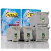 Epson T028 black + T029 colour 4-pack (123ink version) image
