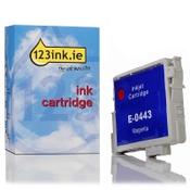 Epson T0443 high capacity magenta ink cartridge (123ink version) image