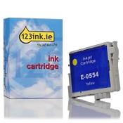 Epson T0554 yellow ink cartridge (123ink version) image