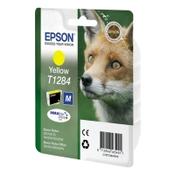 Epson T1284 yellow ink cartridge (original Epson) image