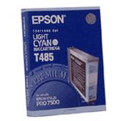 Epson T485 (C13T485011) light cyan ink cartridge (original Epson) image