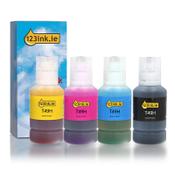 Epson T49H BK/C/M/Y ink bottle 4-pack (123ink version) image