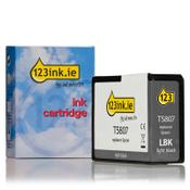Epson T5807 light black ink cartridge (123ink version) image