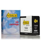 Epson T5808 matte black ink cartridge (123ink version) image