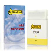 Epson T6034 high capacity yellow ink cartridge (123ink version) image