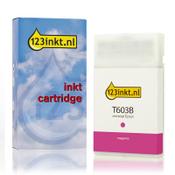 Epson T603B high capacity magenta ink cartridge (123ink version) image