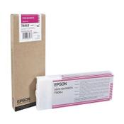 Epson T6063 high capacity vivid magenta ink cartridge (original Epson) image