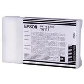 Epson T6118 matte black ink cartridge (original) image