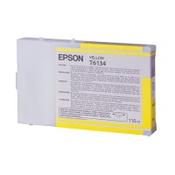 Epson T6134 standard capacity yellow ink cartridge (original Epson) image