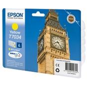 Epson T7034 yellow ink cartridge (original Epson) image