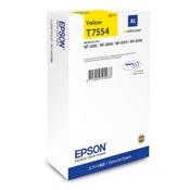 Epson T7554 high-capacity yellow ink cartridge (original) image