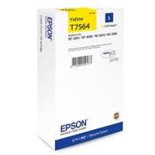 Epson T7564 yellow ink cartridge (original Epson) image