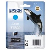 Epson T7602 cyan ink cartridge (original Epson) image