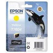 Epson T7604 yellow ink cartridge (original Epson) image