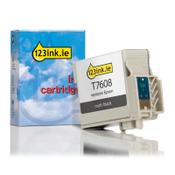 Epson T7608 matte black ink cartridge (123ink version) image