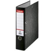 A4 lever arch file (75mm) | cardboard | Esselte 46997 black image