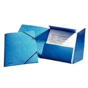 Elastic folder A4 | blue cardboard | Esselte image