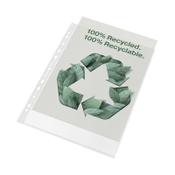 Punched pocket (A4, 11-hole) | 70µ | Esselte Recycle | 100-pack image