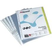 Punched pocket (A5, 11-hole) | 80µ | Rexel | 100-pack image