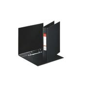 Esselte Vivida black A5 plastic binder with 2 O-rings image