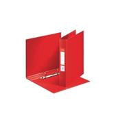 Esselte Vivida red A5 plastic binder with 2 O-rings image