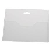 Name badge without textile cord | 90 x 60mm | Europel 24-pack