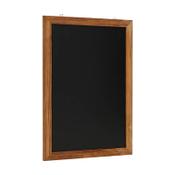 Europel wall natural chalkboard with frame, 50 x 70cm image