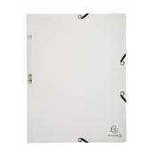 Elastomer folder A4 (3-flap) | white cardboard | Exacompta image