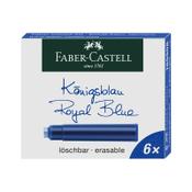 Fountain pen refill | royal blue | Faber-Castell | 6-pack image