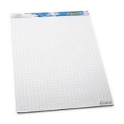 Flipchart blank/squared 65 x 100cm | 2 x 50 sheets | 123ink