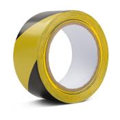 Floor marking tape 50mm x 33m (self-adhesive) | 123ink | yellow/black image