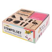 Folia Summer stamp set | 13-pack image
