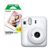 Fujifilm INSTAX mini 12 bundle with mini film (20 sheets) | white image