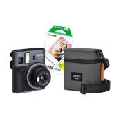 Fujifilm INSTAX mini 41 bundle with case + mini film (20 sheets) | black image