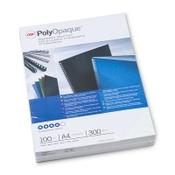 GBC IB386817 PolyOpaque white binding covers, 300 micron (100-pack)