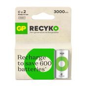 GP 3000 ReCyko rechargeable C/HR14 Ni-Mh batteries | 2-pack image