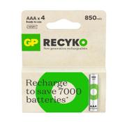 GP 850 ReCyko rechargeable AAA / HR03 Ni-Mh batteries | 4-pack image