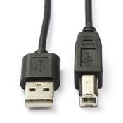 USB A to USB B cable (3m, USB 2.0) | Goobay image
