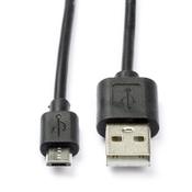 Goobay black USB-A to Micro USB cable, 1m image