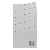 HAN grey tab card, 105mm x 70/80mm (1-pack) image