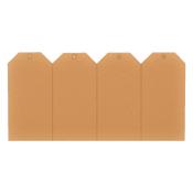 HF2 chamois labels with suspension eye, 40mm x 80mm (1000-pack) image