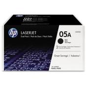 HP 05A (CE505D) black toner 2-pack (original HP) image
