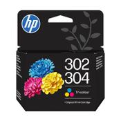 HP 302/304 (B7RT6AE) colour ink cartridge (original HP) image