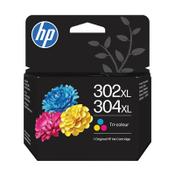 HP 302XL/304XL (B7RT8AE) high capacity colour ink cartridge (original HP) image