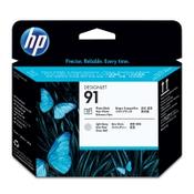 HP 91 (C9463A) photo black and light grey printhead (original HP) image