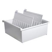 Index card box (A4, light grey) | extra wide | HAN image