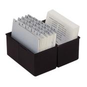Index card box (A5, black) | HAN image